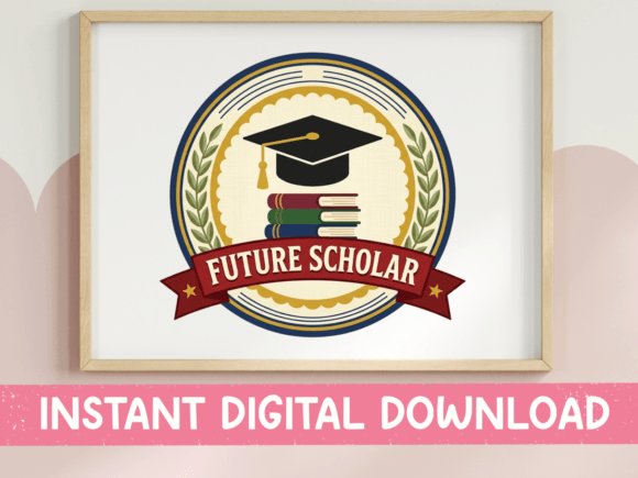 Download Future Scholar Graduation Badge Design - Graduation badge Collection